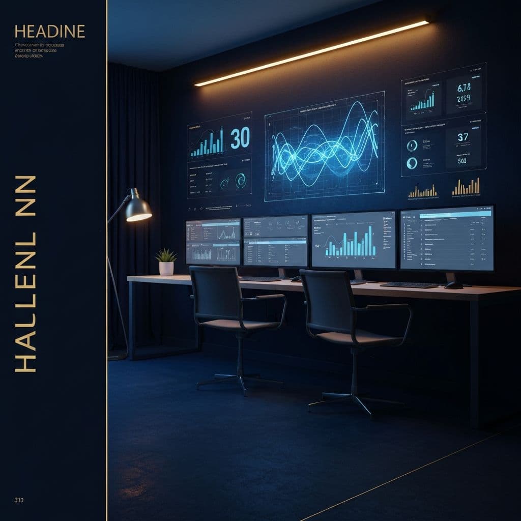 BuildX Media viral content creation strategy showing holographic data visualizations of engagement metrics and viral spread patterns in a modern creative agency workspace